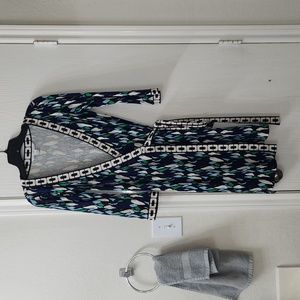 Diane Von Furstenberg-Julian Two Mini Banded dress.  Size 8.